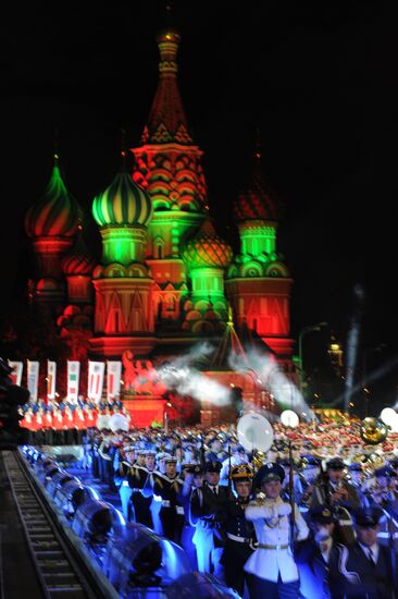 Opening ceremony of Spasskaya Tower 2012 festival