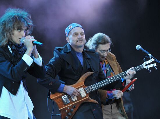 Concert "Legends of Russian Rock" in Moscow