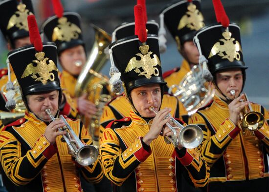 Opening ceremony of Spasskaya Tower 2012 festival