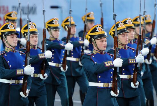 Opening ceremony of Spasskaya Tower 2012 festival