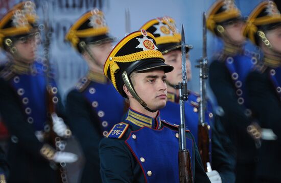 Opening ceremony of Spasskaya Tower 2012 festival