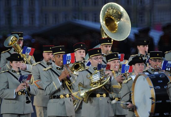 Opening ceremony of Spasskaya Tower 2012 festival