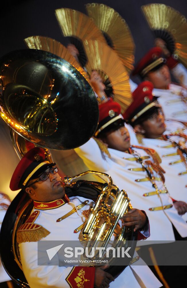 Opening ceremony of Spasskaya Tower 2012 festival