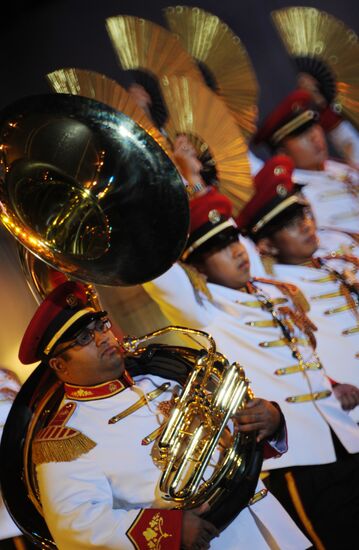 Opening ceremony of Spasskaya Tower 2012 festival