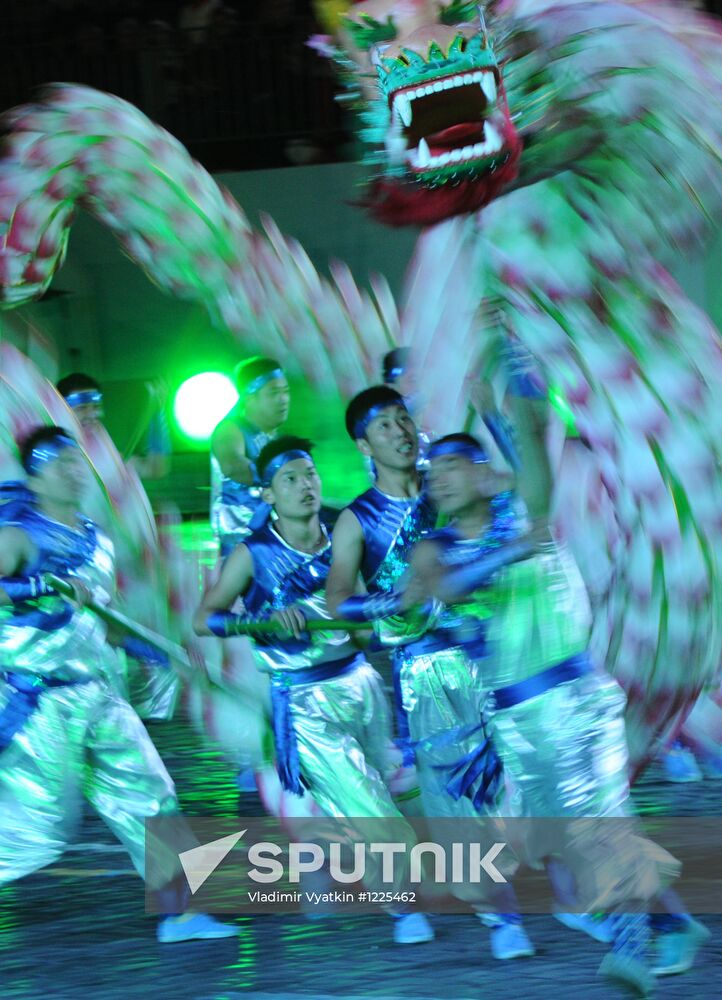 Opening ceremony of Spasskaya Tower 2012 festival