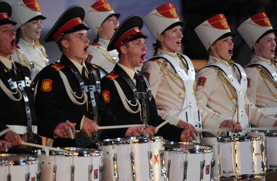 Opening ceremony of Spasskaya Tower 2012 festival