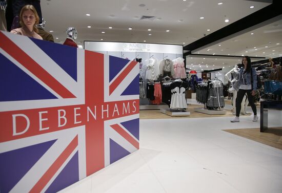British retailer Debenhams launches its first store in Russia