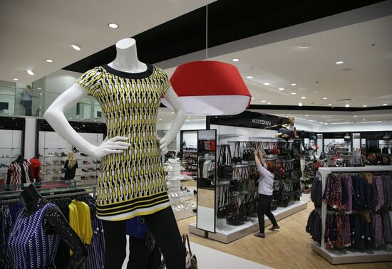 British retailer Debenhams launches its first store in Russia