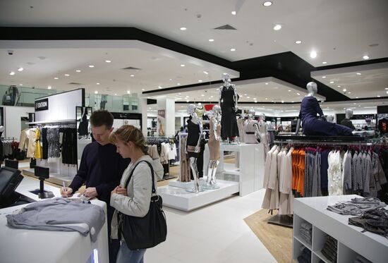 British retailer Debenhams launches its first store in Russia
