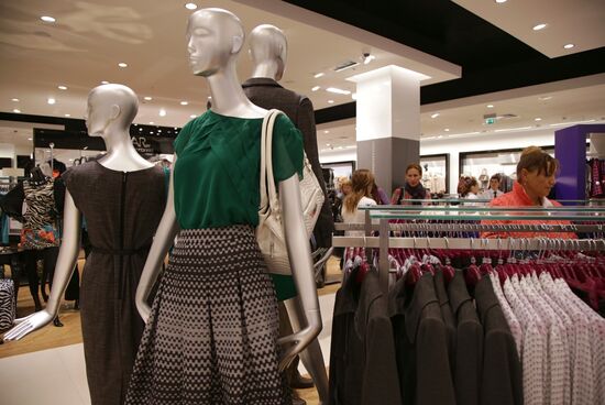 British retailer Debenhams launches its first store in Russia