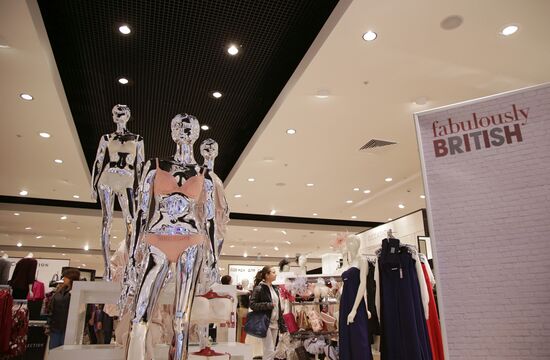 British retailer Debenhams launches its first store in Russia