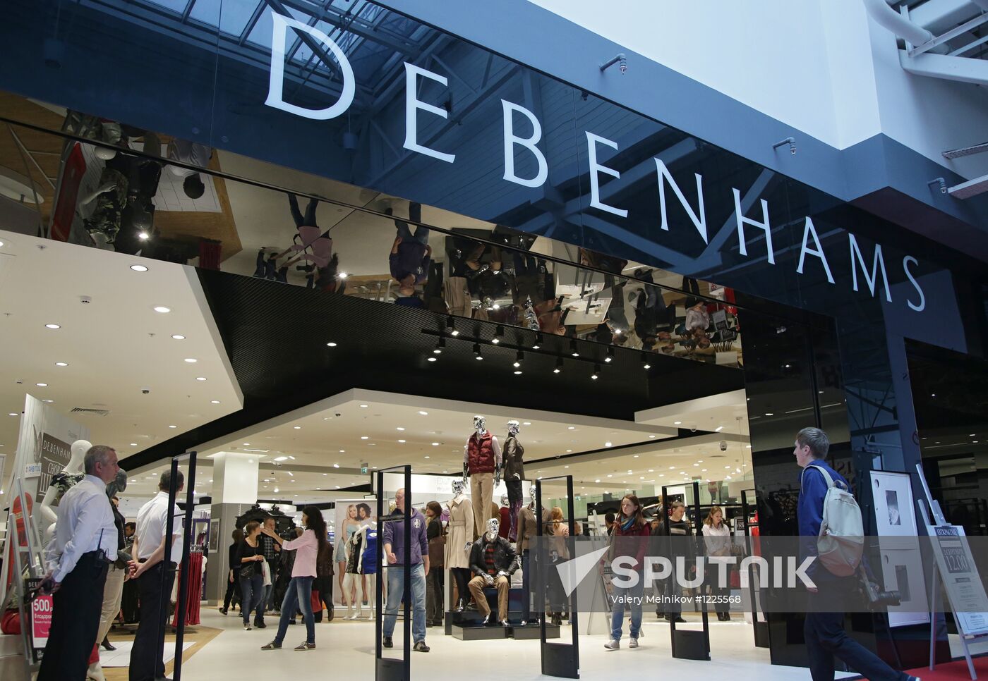 British retailer Debenhams launches its first store in Russia