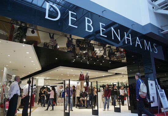 British retailer Debenhams launches its first store in Russia