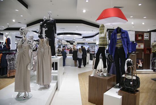 British retailer Debenhams launches its first store in Russia
