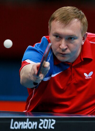 Paralympics 2012. Table tennis