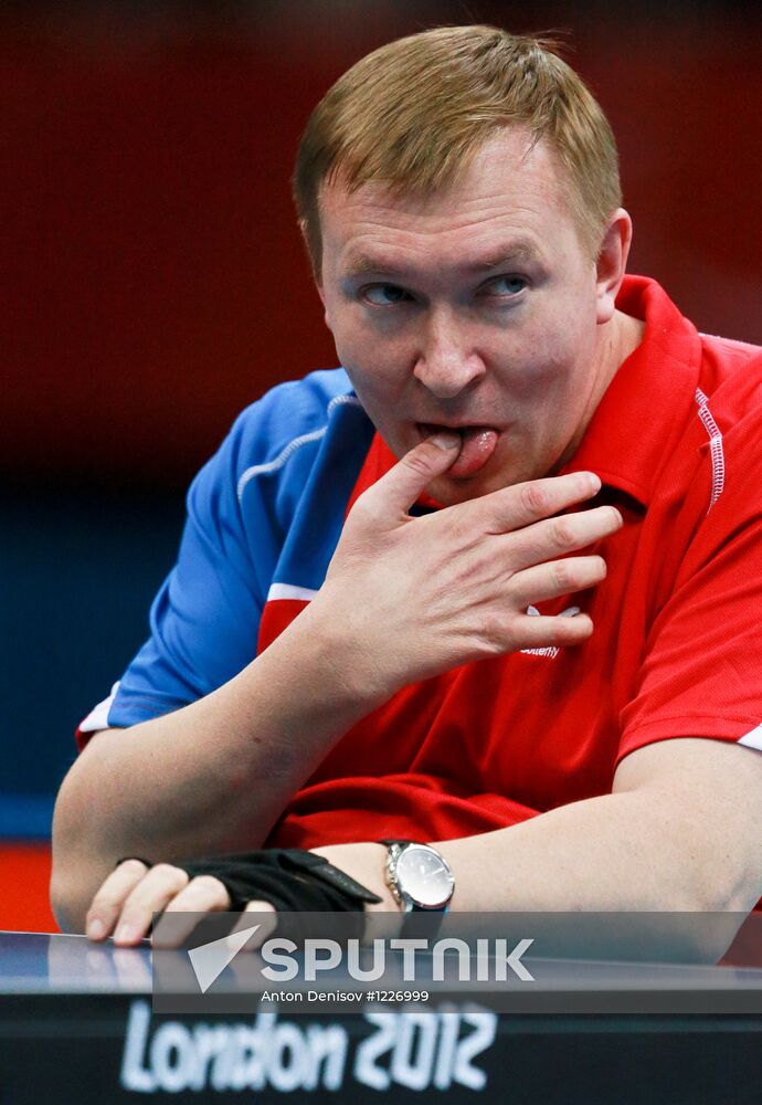 Paralympics 2012. Table tennis