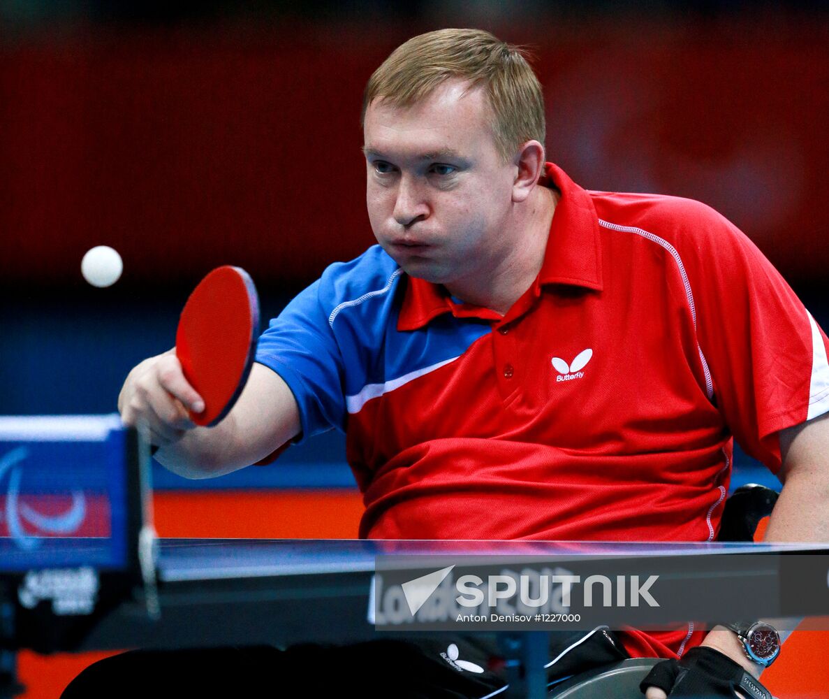 Paralympics 2012. Table tennis