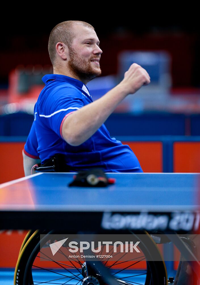 Paralympics 2012. Table tennis