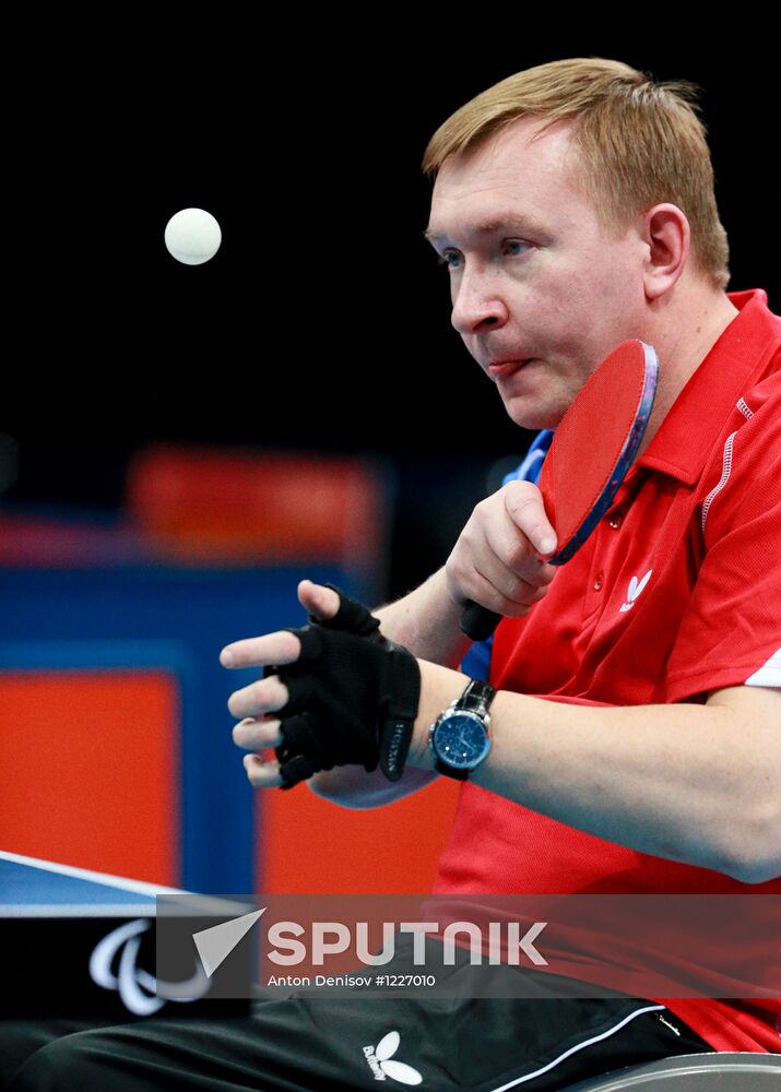 Paralympics 2012. Table tennis