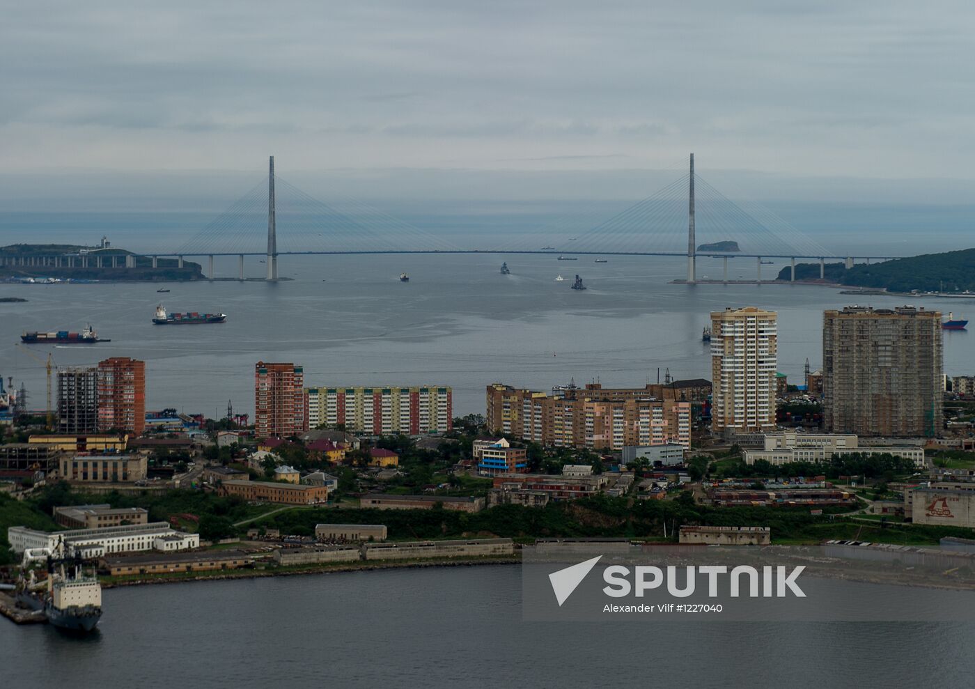 Vladivostok and Russky Island