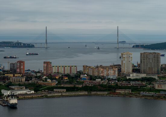 Vladivostok and Russky Island