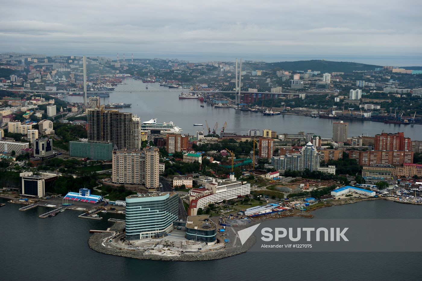 Vladivostok and Russky Island