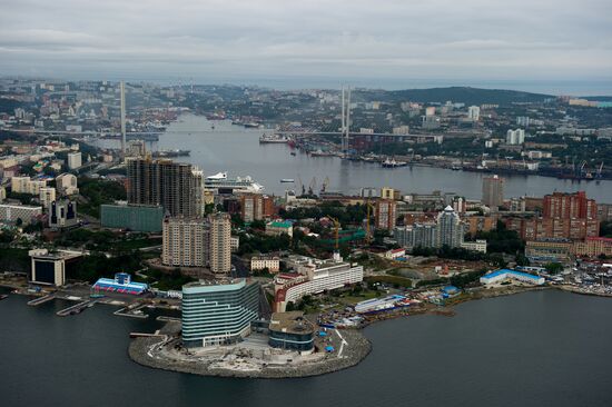 Vladivostok and Russky Island