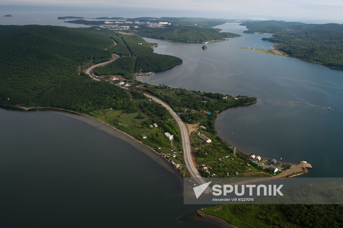Vladivostok and Russky Island
