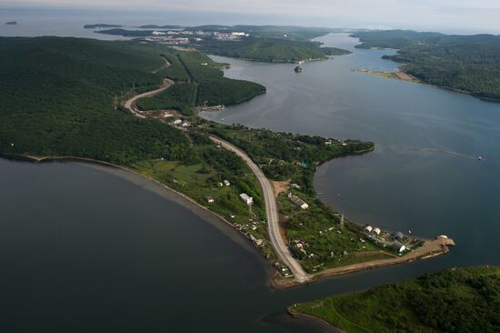 Vladivostok and Russky Island