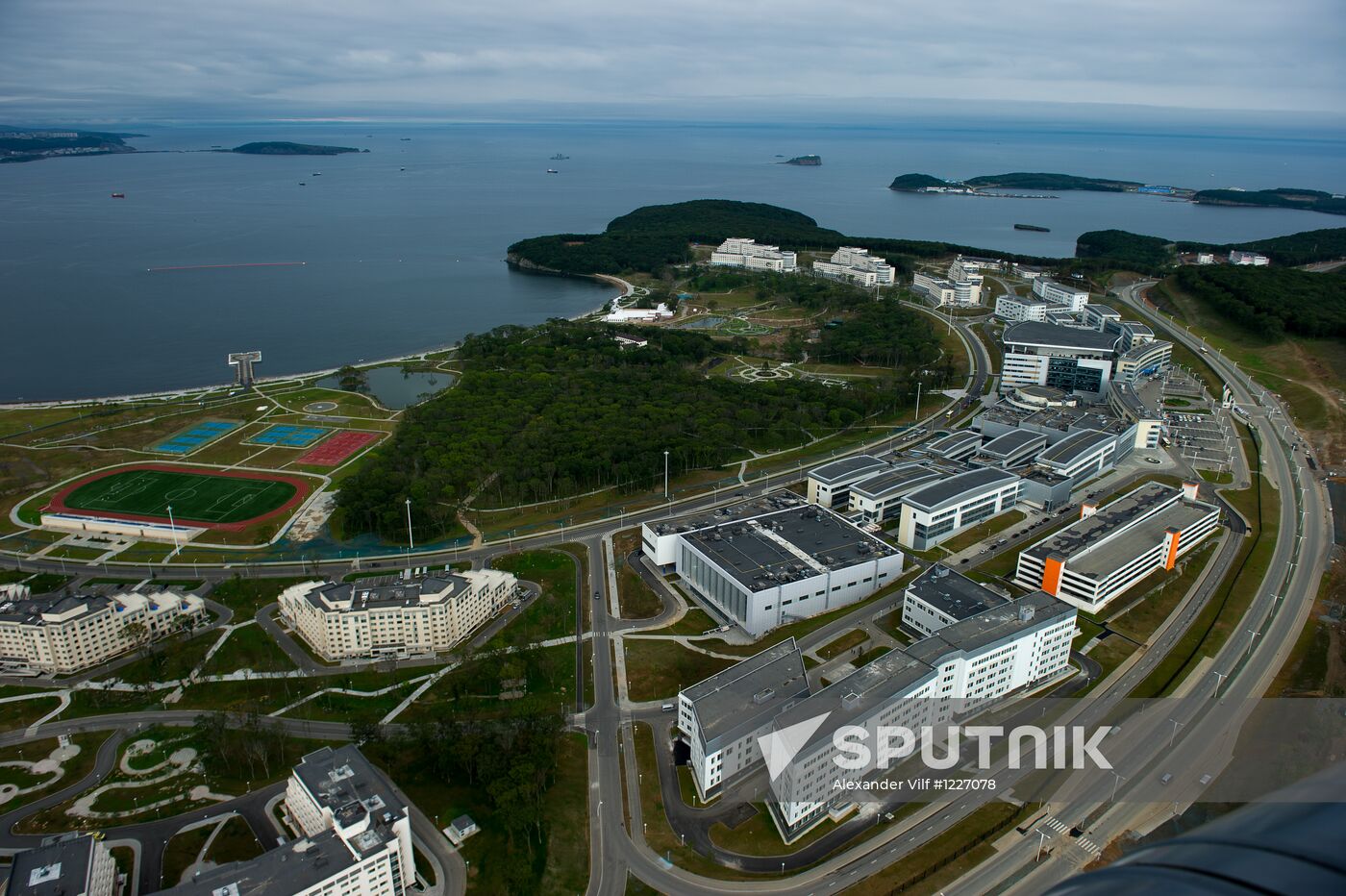 Vladivostok and Russky Island