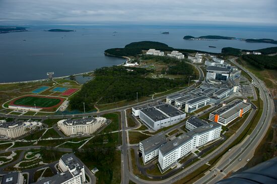 Vladivostok and Russky Island