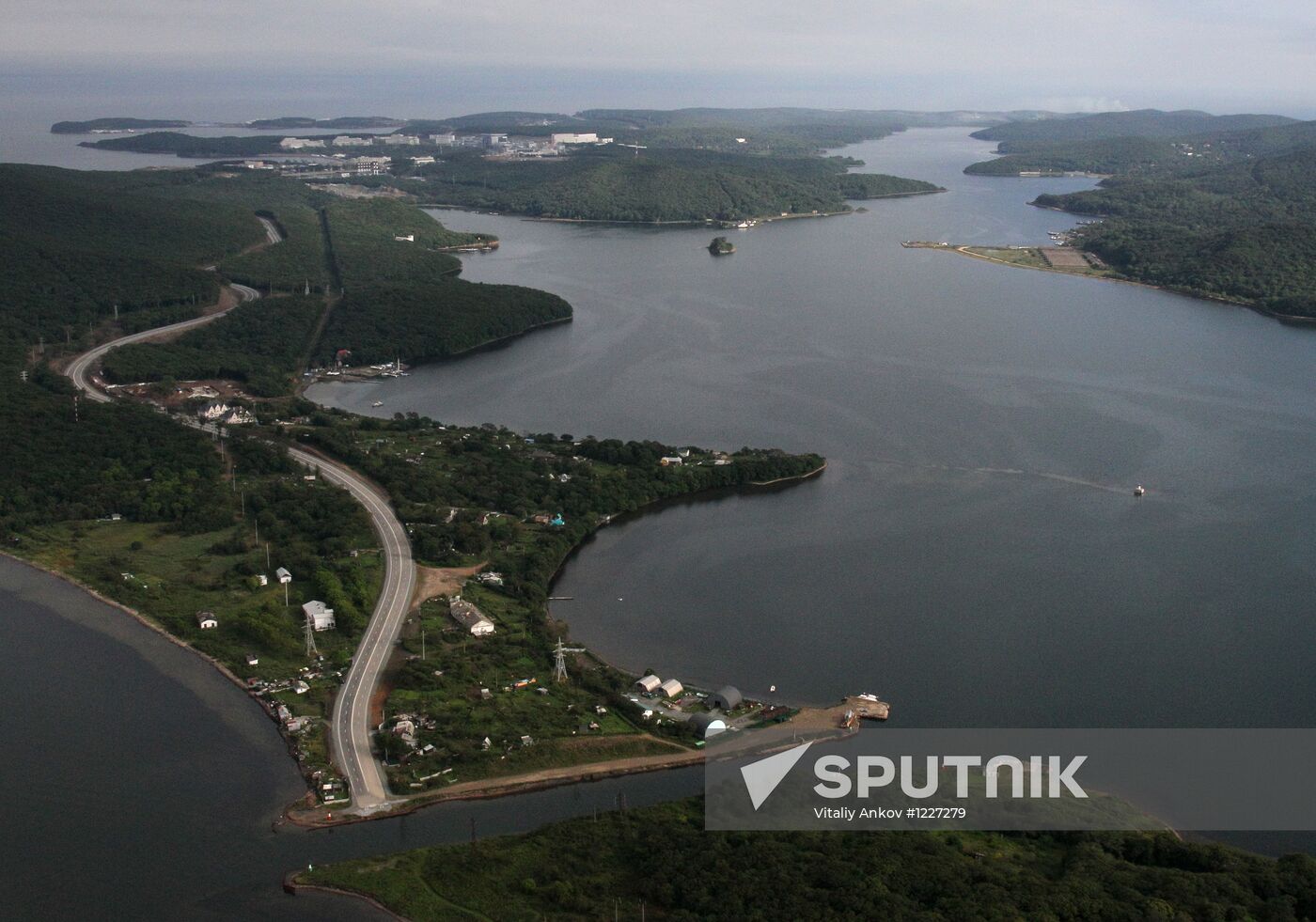 Vladivostok and Russky Island