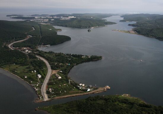 Vladivostok and Russky Island