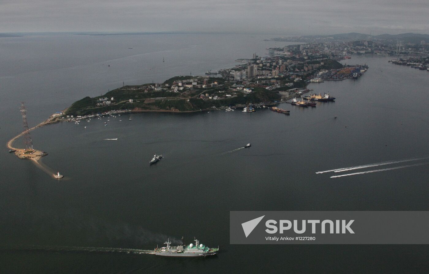 Vladivostok and Russky Island
