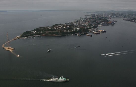 Vladivostok and Russky Island