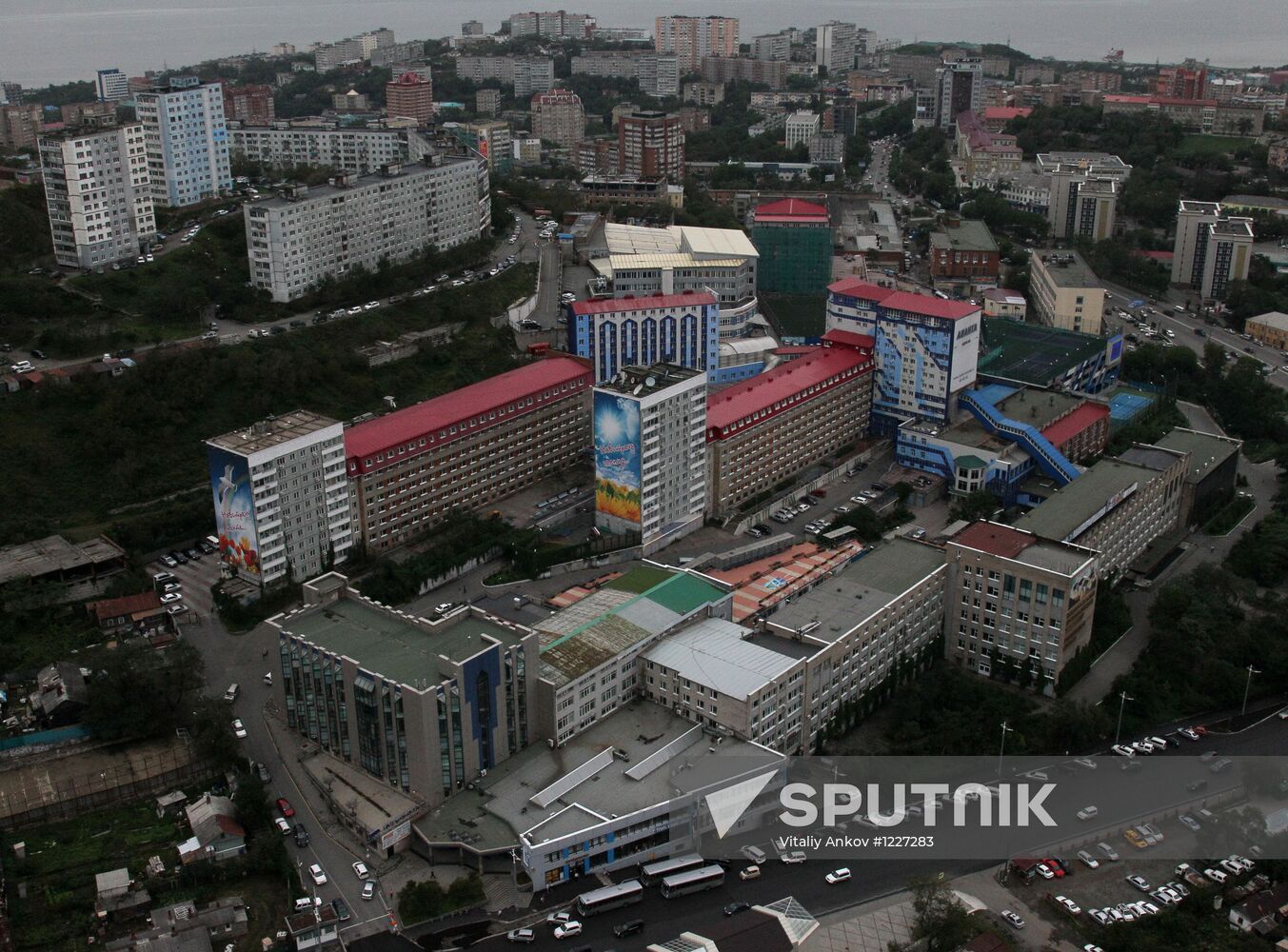 Vladivostok and Russky Island