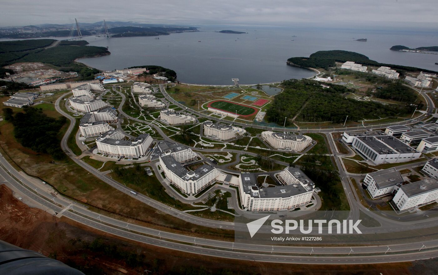 Views of Vladivostok and Russky Island