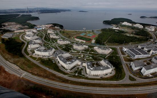 Views of Vladivostok and Russky Island