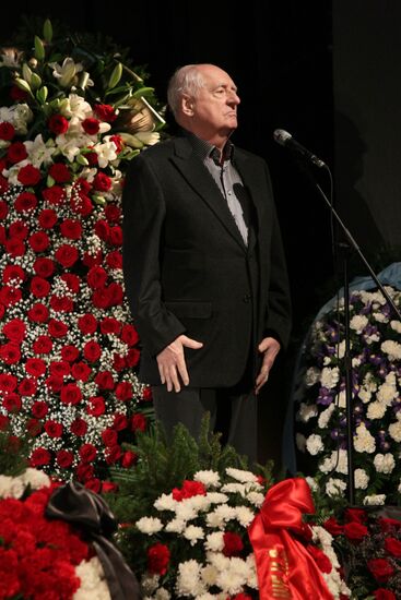 Funeral service for actor Igor Kvasha