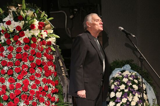 Funeral service for actor Igor Kvasha