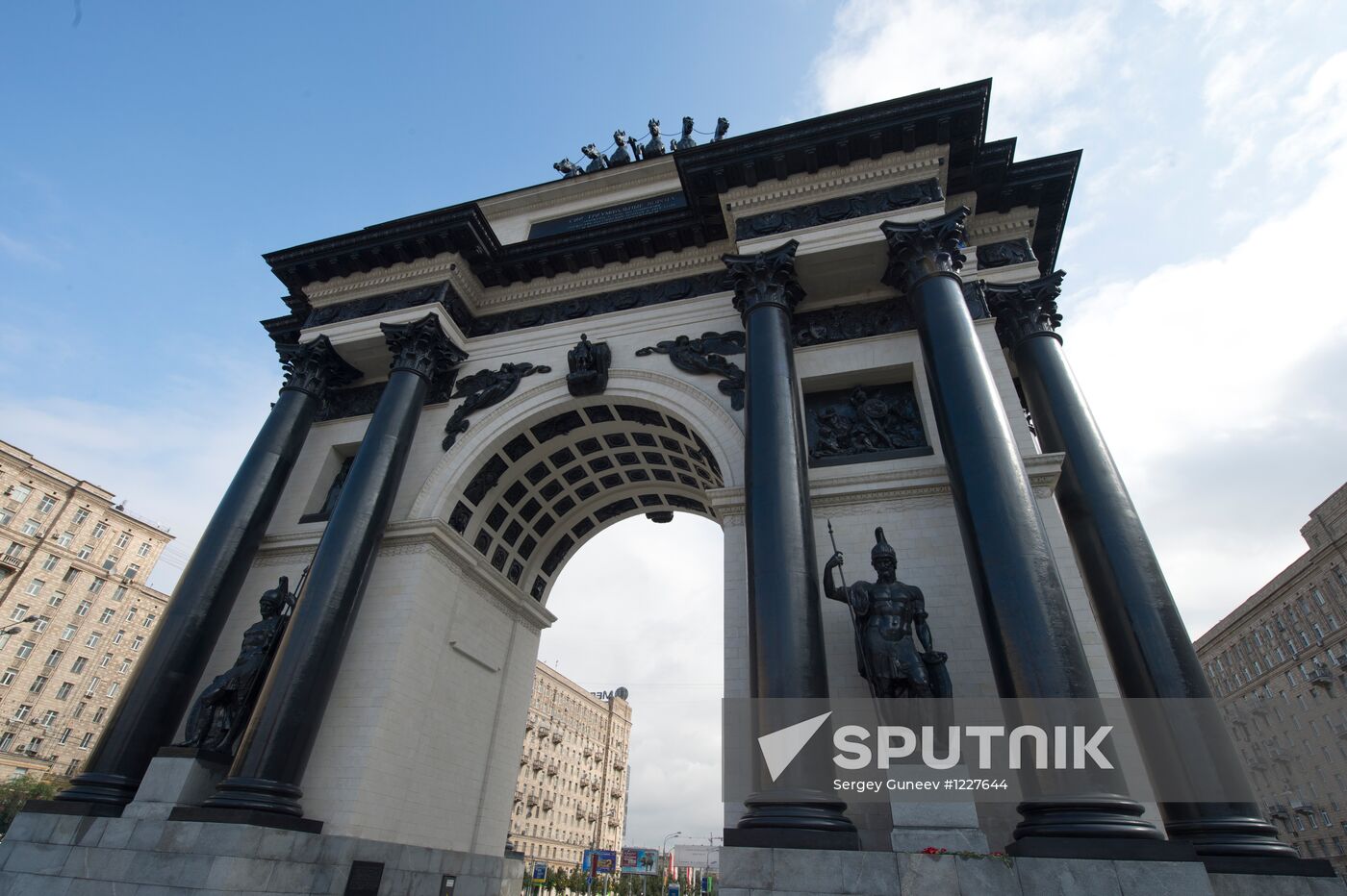 Triumphal Gates after-restoration opening