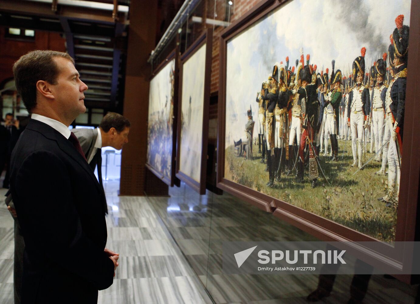 Medvedev attends 1812 Patriotic War Museum opening ceremony