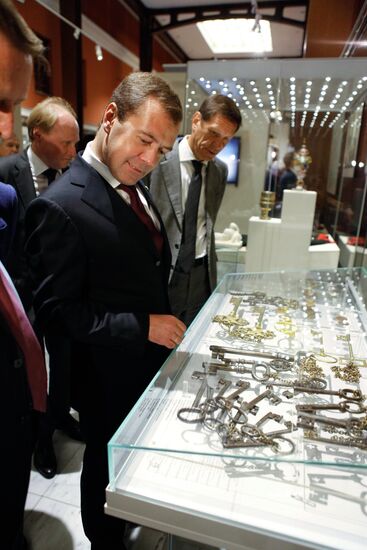 Medvedev attends 1812 Patriotic War Museum opening ceremony