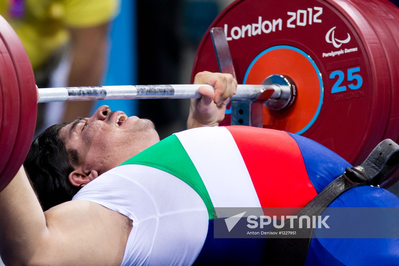 Paralympics 2012. Powerlifting. Men's Final