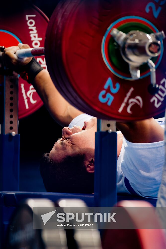 2012 Paralympics. Men's Powerlifting. Final