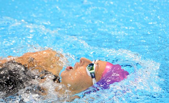 2012 Paralympics. Swimming