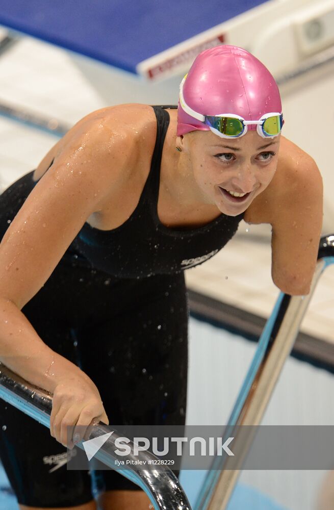 2012 Paralympics. Swimming. Day six