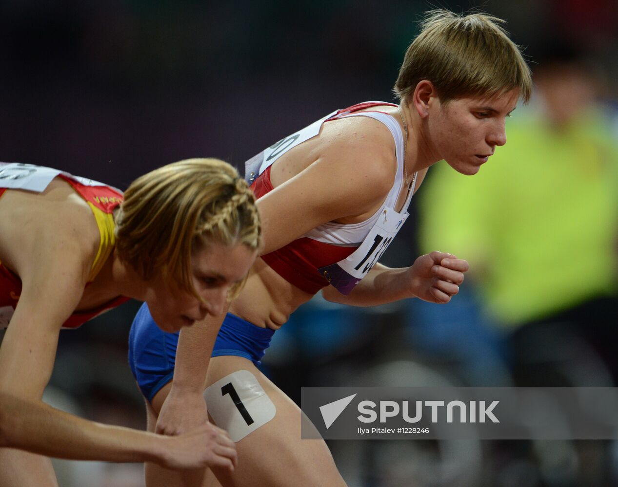Paralympics 2012. Athletics. Women's 1500m race