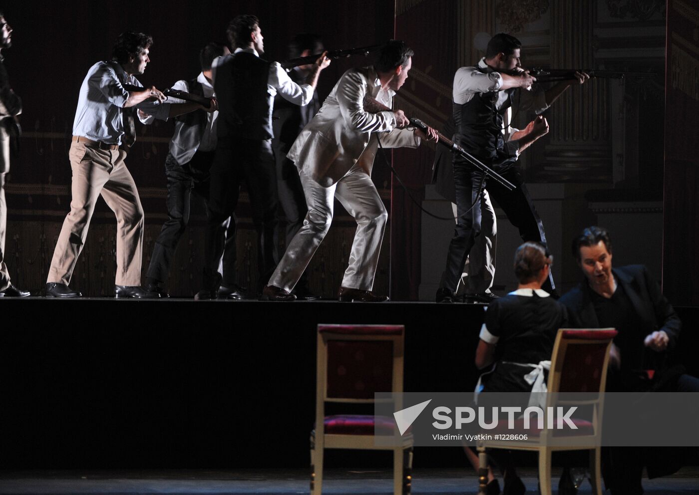 La Scala company rehearses "Don Giovanni" in Moscow