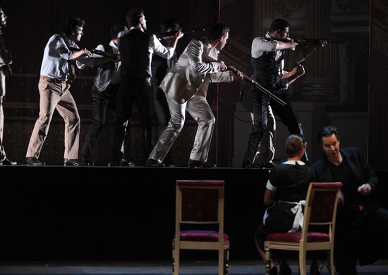 La Scala company rehearses "Don Giovanni" in Moscow